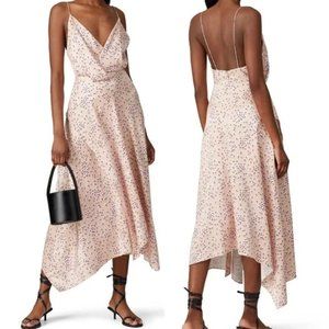 🔥 Acler Sleeveless Vales Dress in Pale pink Blossom - Size US 6